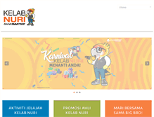 Tablet Screenshot of kelabnuri.com.my